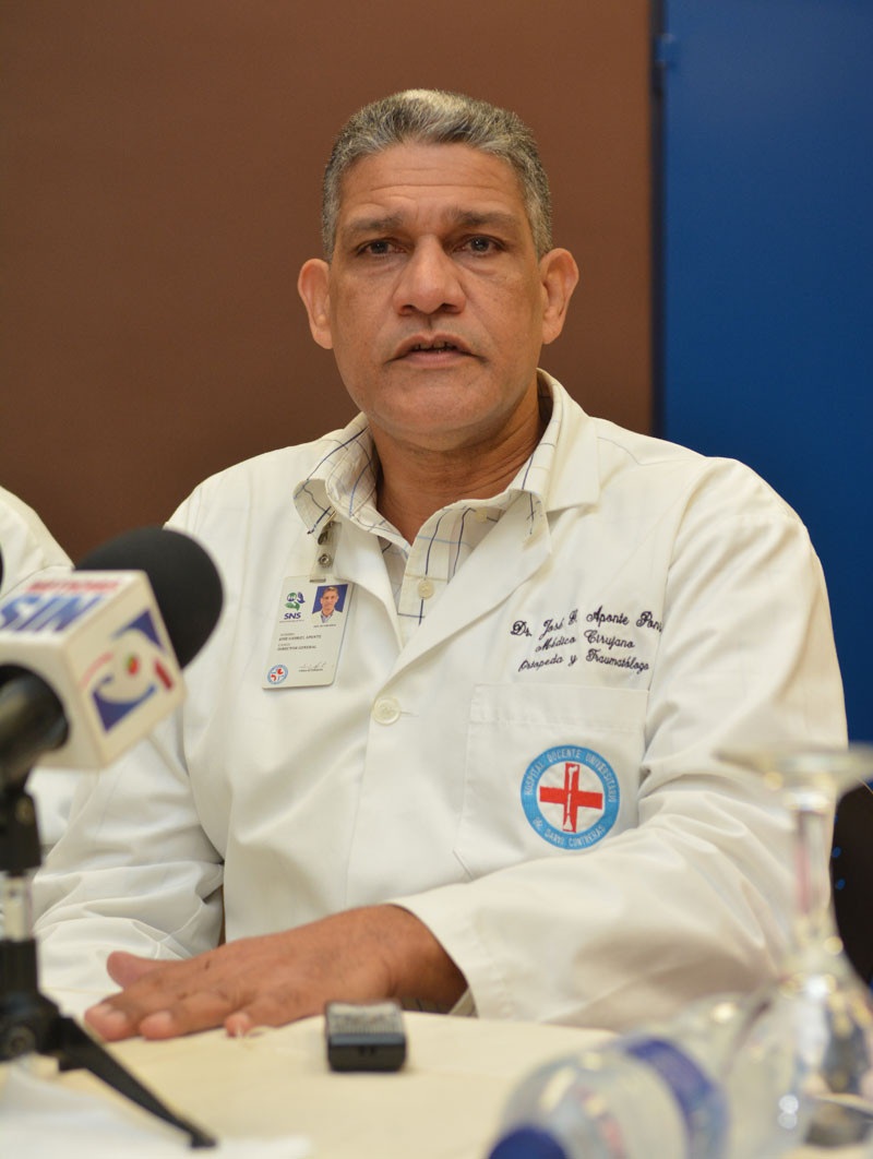 Daño. José Aponte, director del Darío Contreras, dijo que 49% del presupuesto de ese centro se invierte en pacientes accidentados.