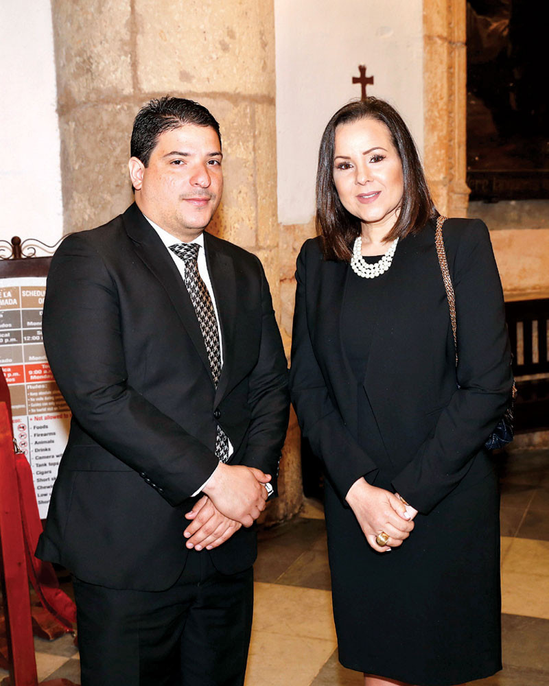 Alberto Patxot y Darina Custodio.