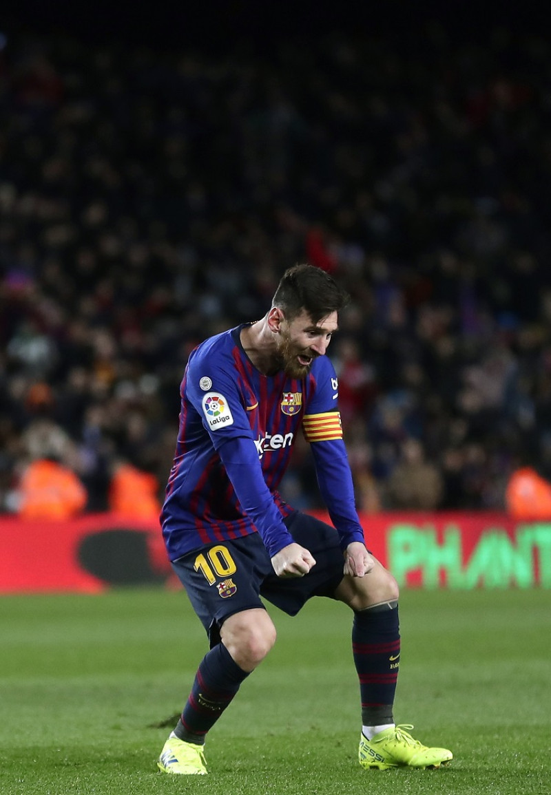 Lionel Messi ha anotado en los últimos nueve partidos del Barcelona en todas las competencias.