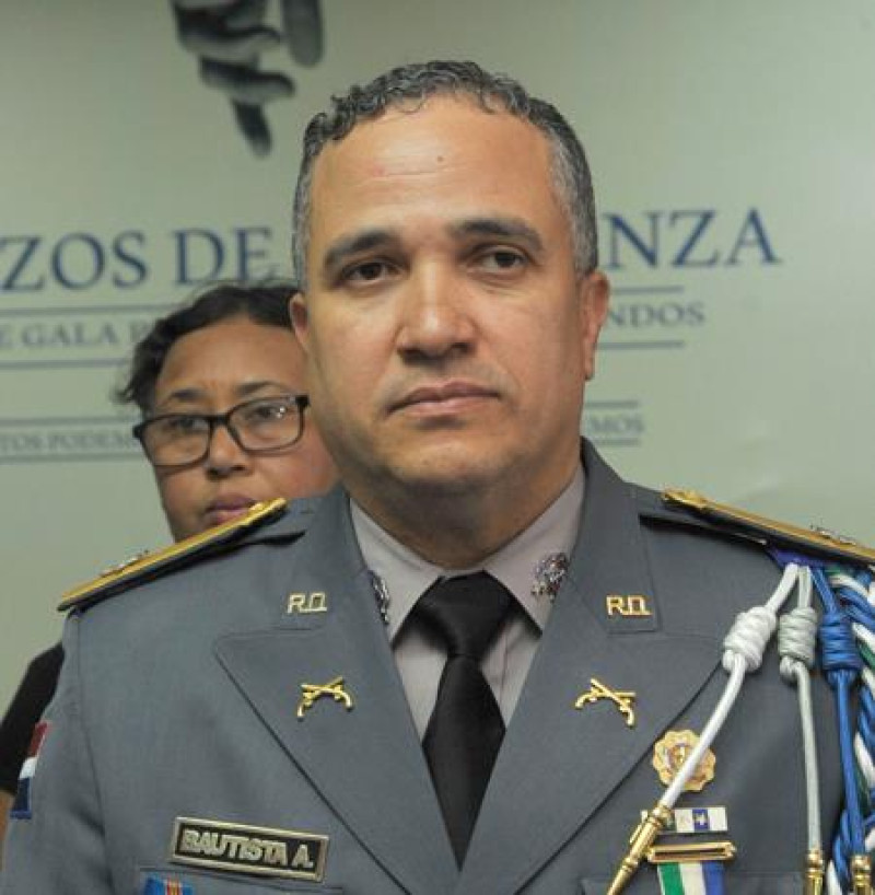 Foto de archivo del director de la Policía Nacional, Ney Aldrin Bautista