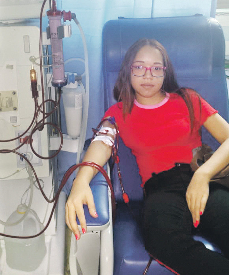 Vanessa Flores padece de lupus desde los 13 años. CORTESÍA DE LA FAMILIA