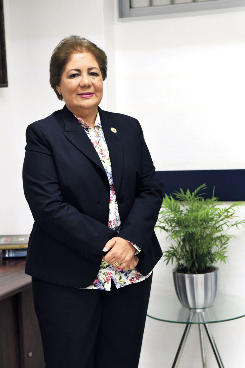 Mayra Melo, directora del Instituto Dominicano de Cardiología. JORGE CRUZ / LD