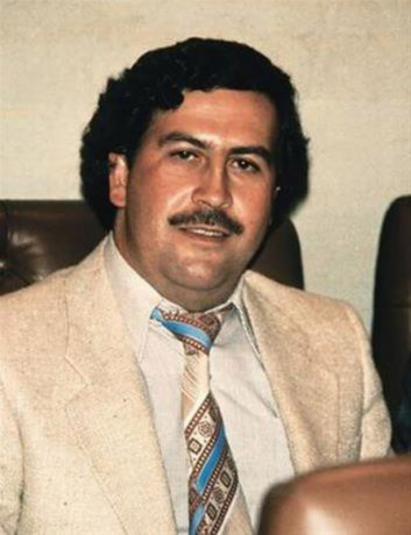 Foto de archivo de Pablo Escobar