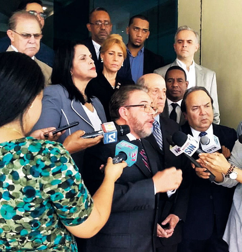 Nueve partidos políticos sometieron una acción de inconstitucionalidad contra la ley de partidos, el 11 de octubre del 2018. ARCHIVO/LISTÍN DIARIO