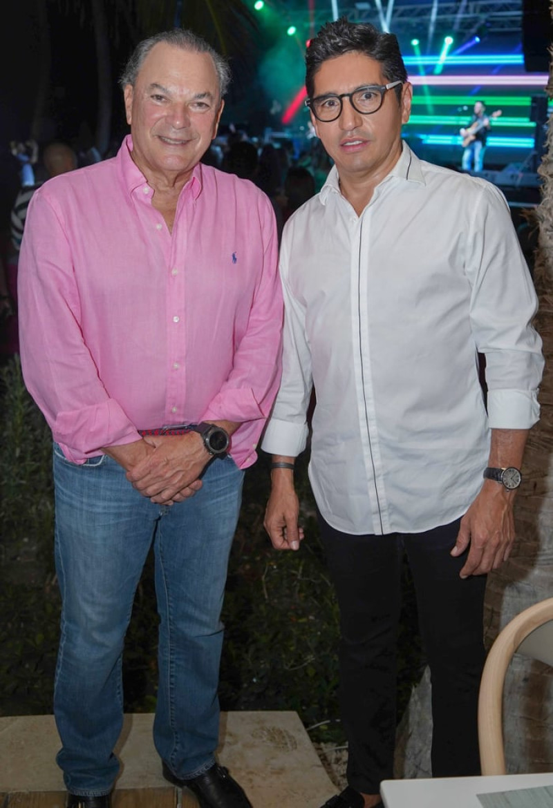 Frank Rainieri y José Noriega Larez.