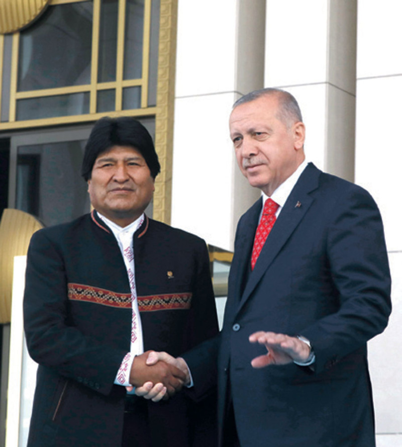 Morales y Erdogan. EFE