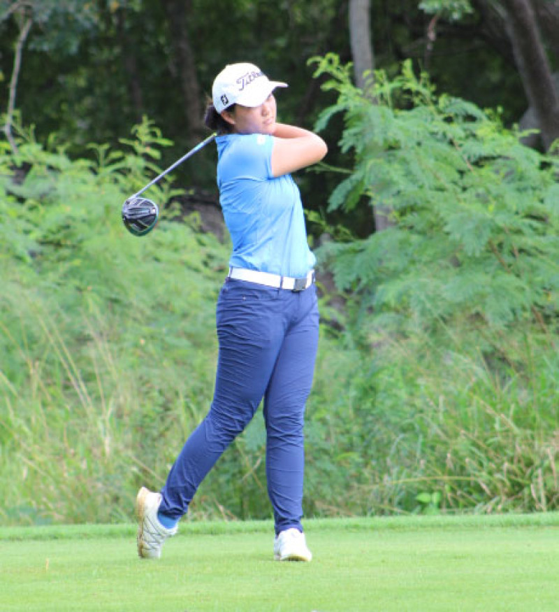 La dominicana Stephany Kim ganadora del torneo PRGA junior de Golf.