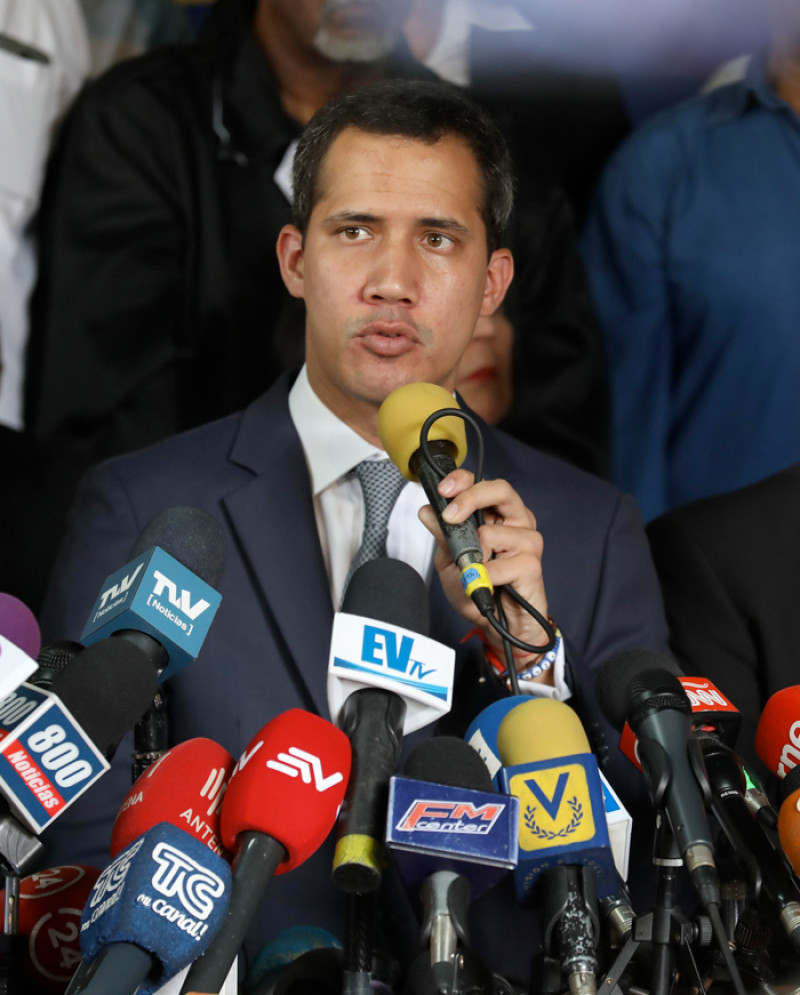 Juan Guaidó. EFE / AFP