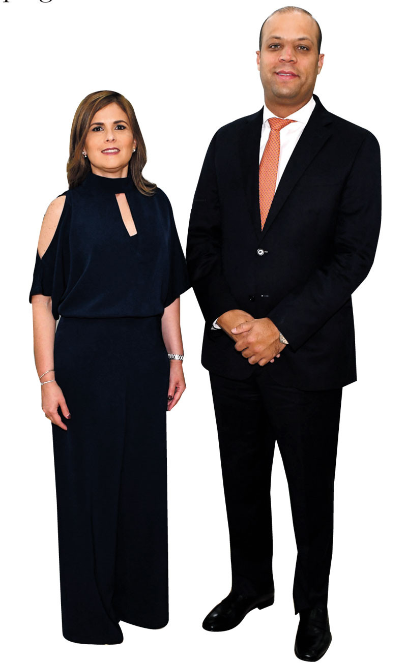 Larissa Medrano y Carlos Julio Camilo.