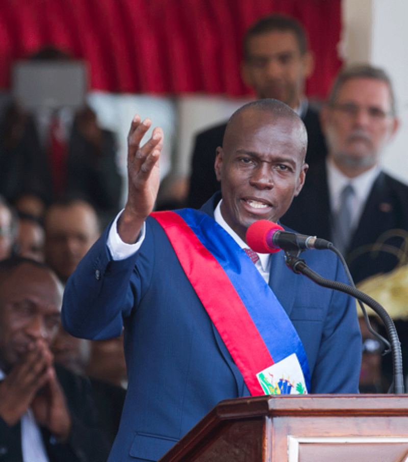 El presidente de Haití, Jovenel Moise. Imagen de archivo.