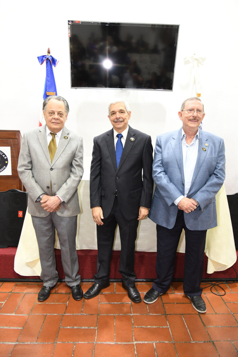 Augusto Peignand, José Manuel Soñé e Isaac Rudman.