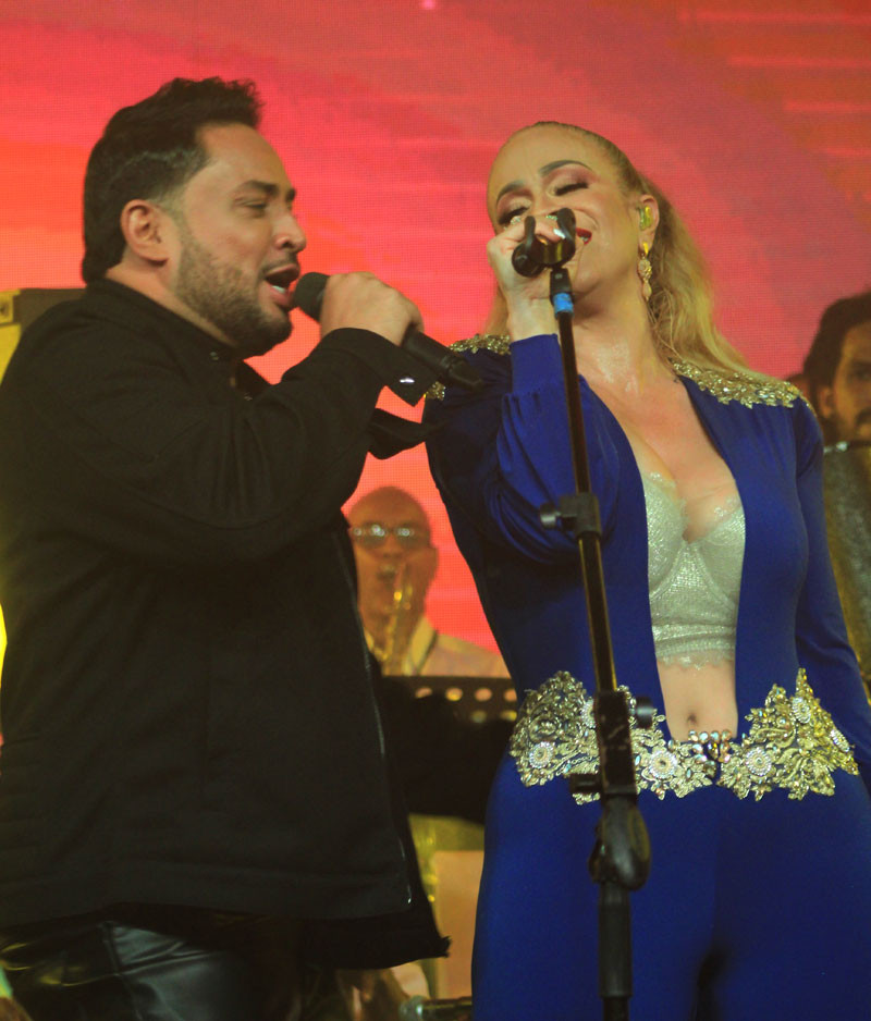 Manny Manuel y Miriam Cruz cantaron en Hard Rock.