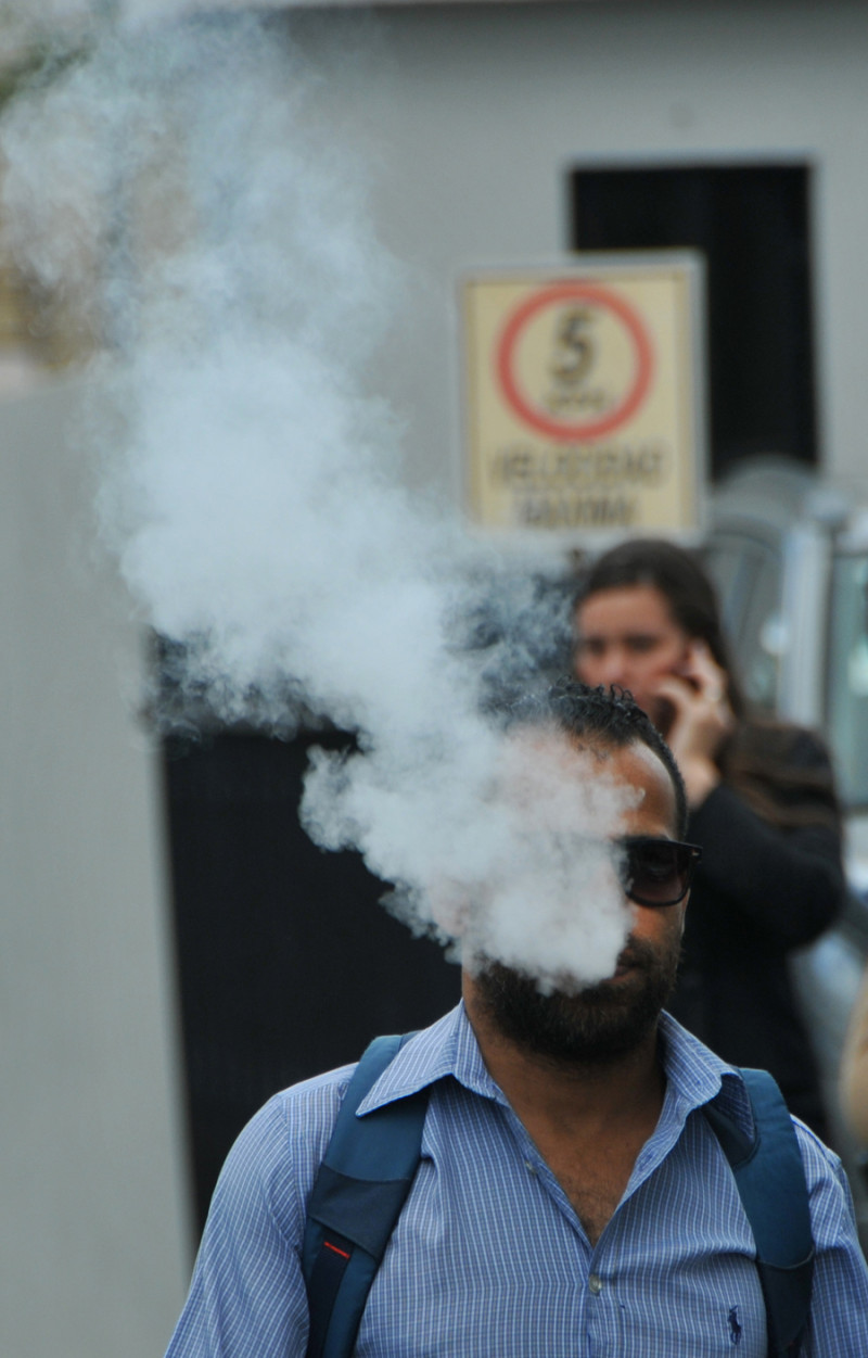 La inversión en el “vape” puede alcanzar hasta los 10,000 pesos. Foto: Adriano Rosario.