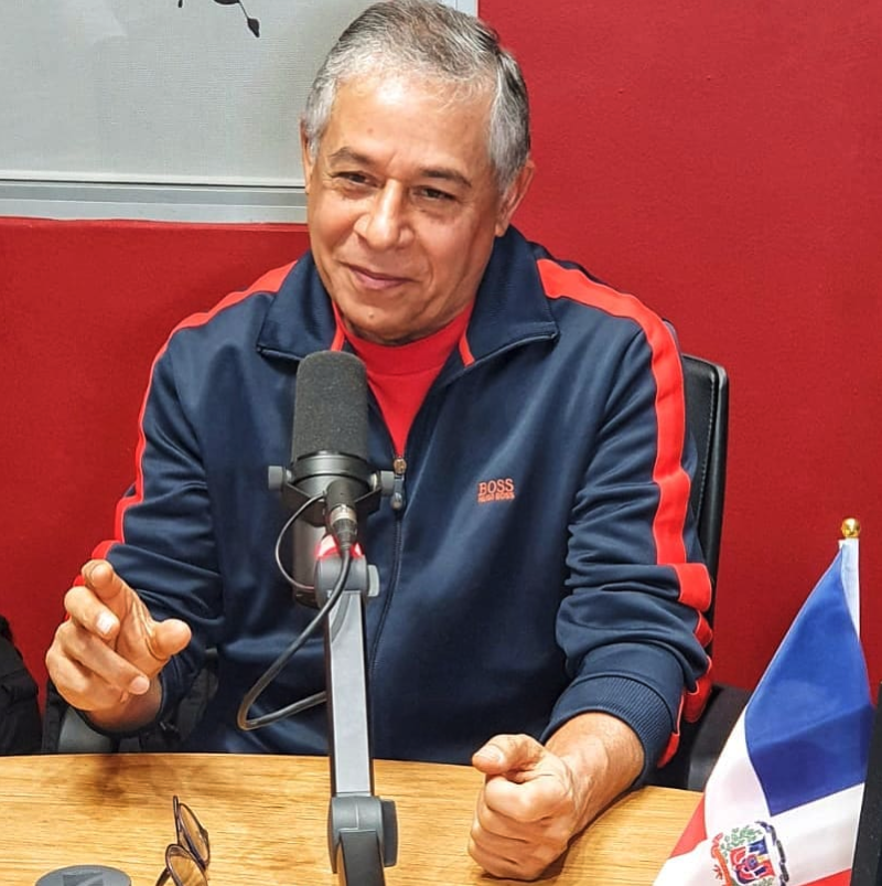 El ex alcalde de Santo Domingo Roberto Salcedo.