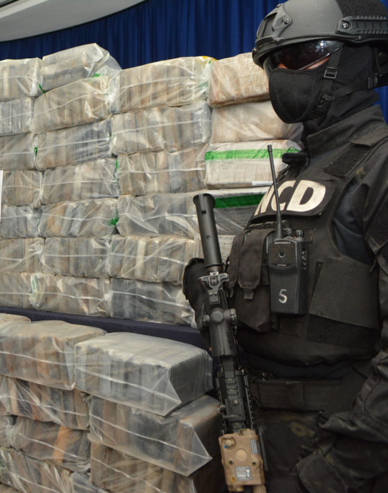 La cocaína era la droga con mayor tráfico en el negocio bajo control de “César El Abusador”.