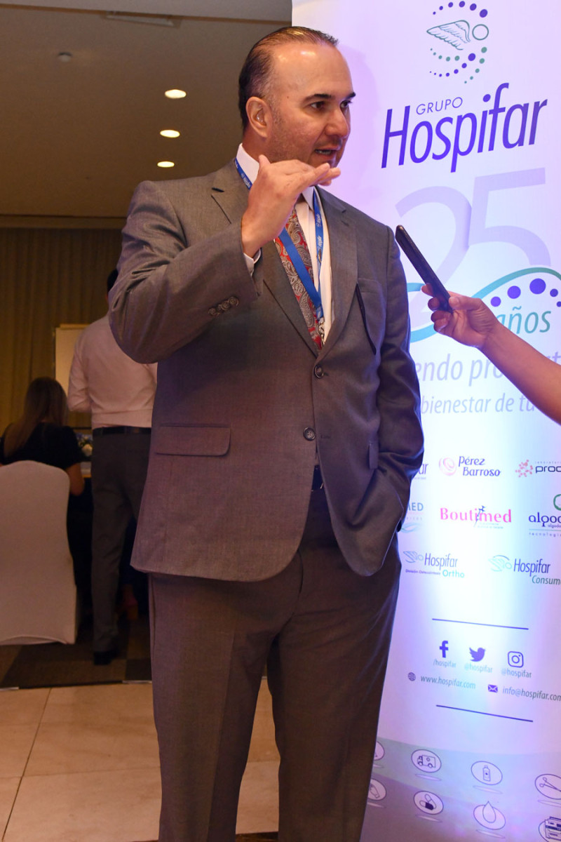 El Sr. Rafael Pérez Barroso, CEO del Grupo Hospitar.