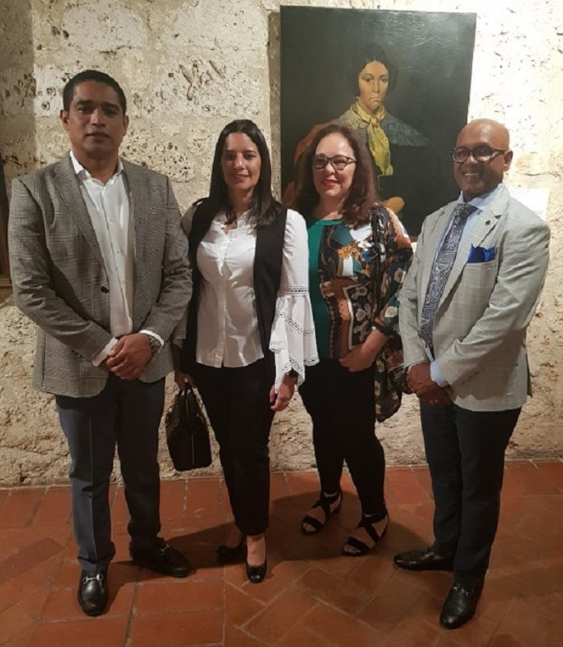 Elisandro Pérez, Nisneya Dominici, Wendy Landron y Juan Trinidad.