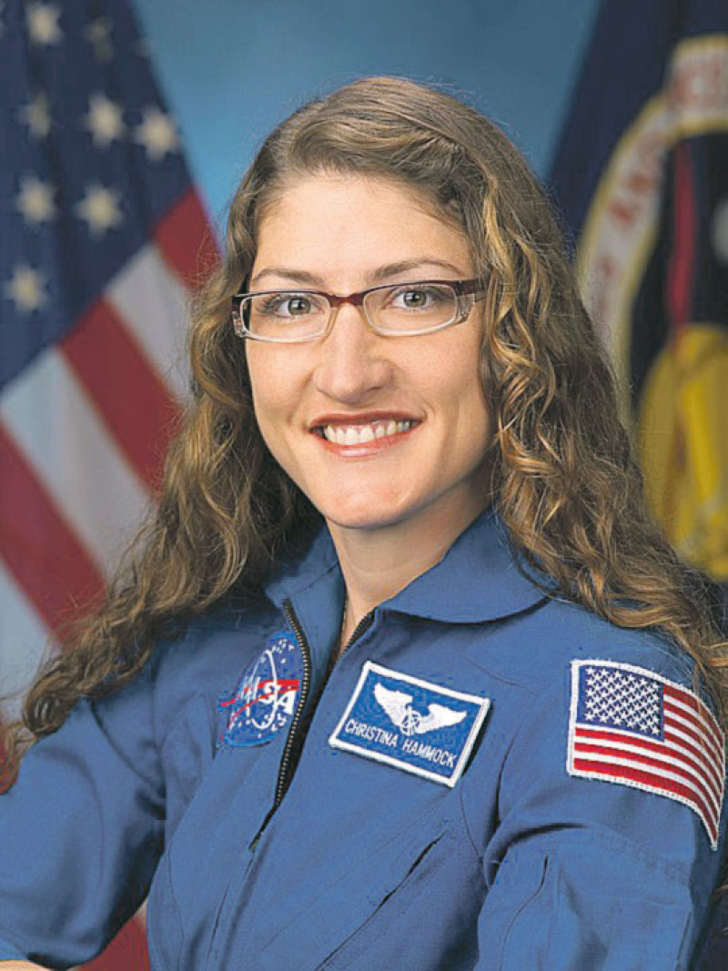 La astronauta Christina Koch. FUENTE EXTERNA