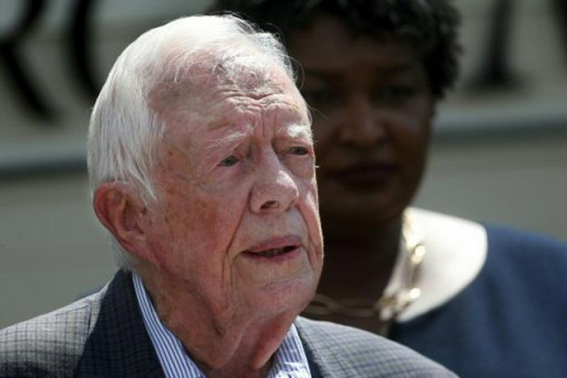 Foto de archivo del expresidente de Estados Unidos, Jimmy Carter
