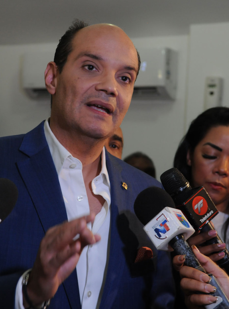 Ramfis Domínguez Trujillo, candidato del PNVC.