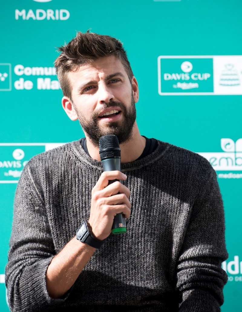 Gerard Piqué durante una rueda de prensa. EFE/Luca Piergiovanni.