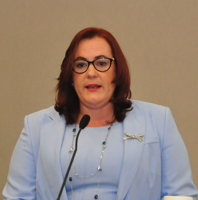 Janet Camilo, ministra de la Mujer.