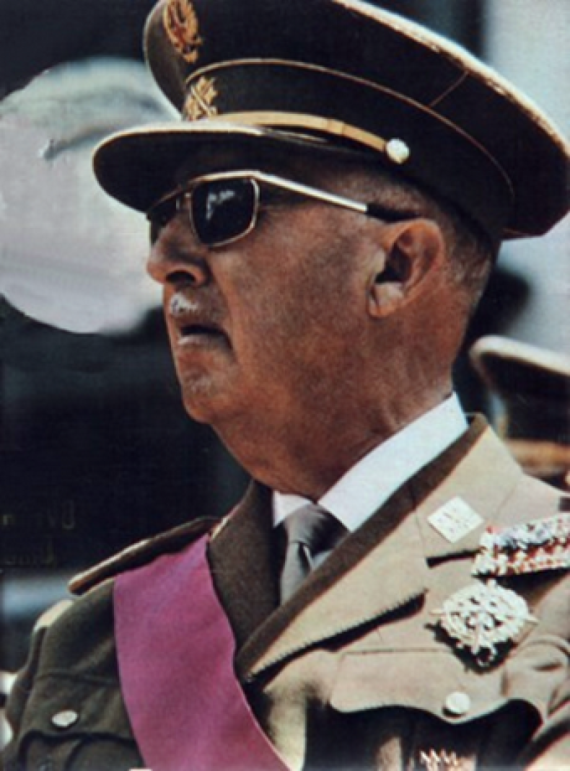 Francisco Franco. Foto: Archivo Listín Diario.