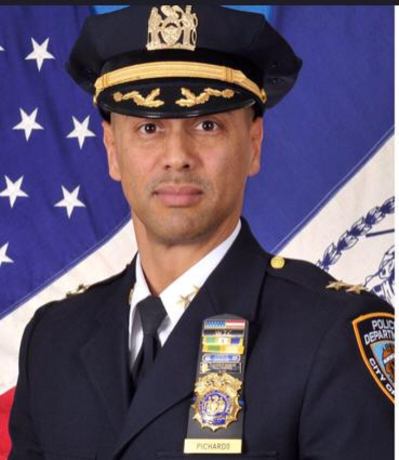 Fausto Pichardo. Subjefe de Patrulleros NYPD.