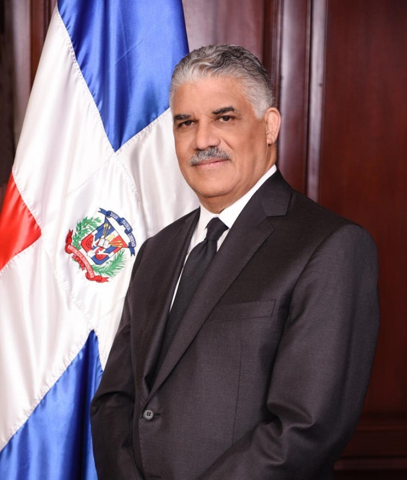 El canciller Miguel Vargas.