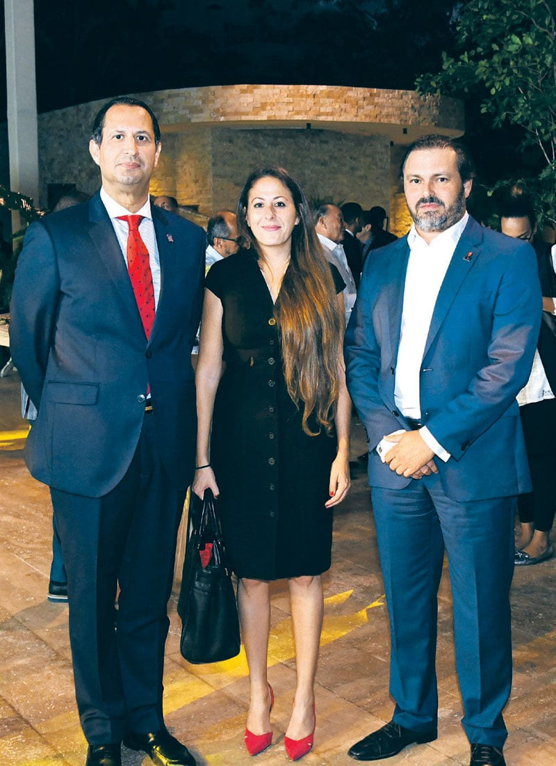 Samuel De Moya, Alba Rodríguez y Juan Tomás Díaz.