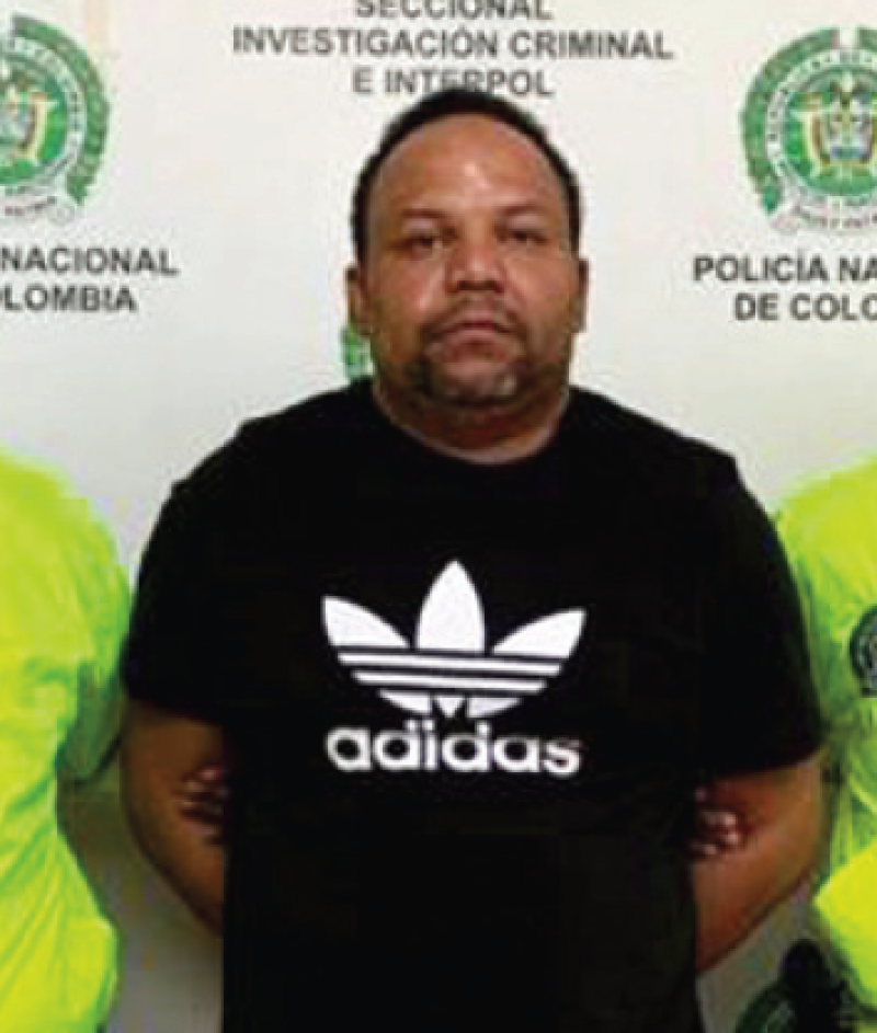 César Emilo Peralta, exlíder red de narcos.