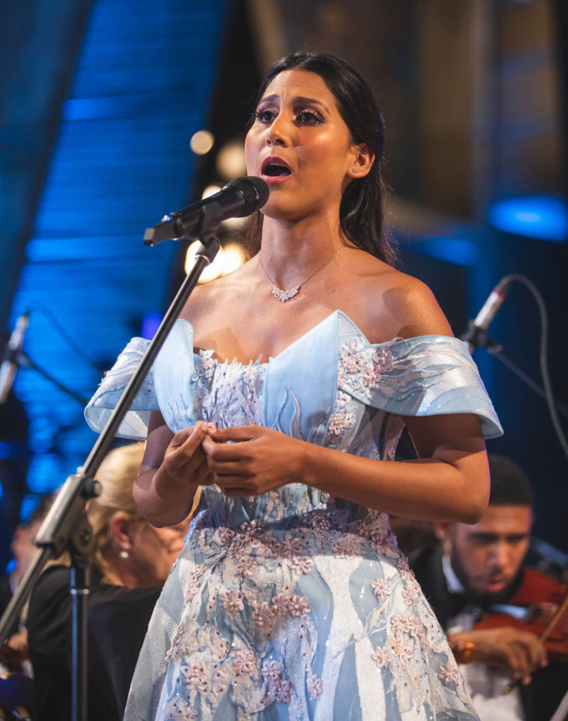 La dominicana Nathalie Peña Comas cantará en Rumania y Austria. ARCHIVO/LISTÍN DIARIO