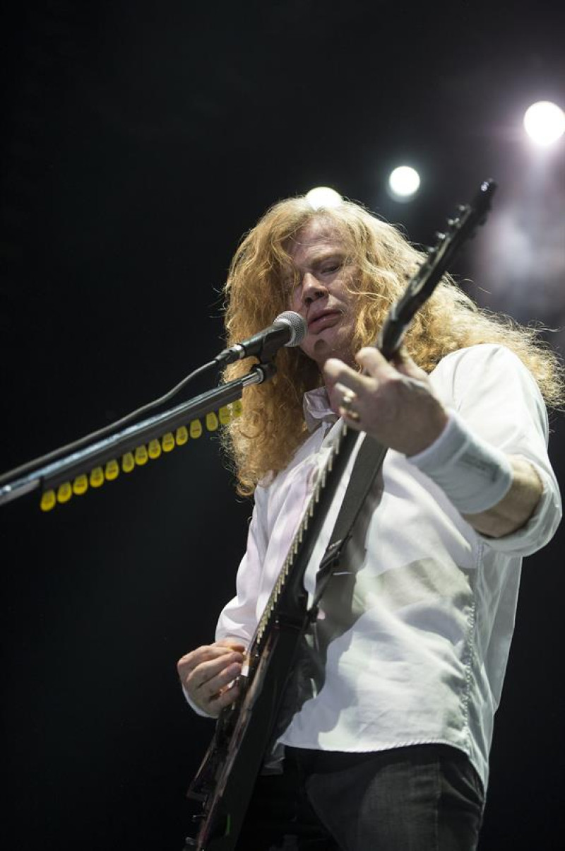 Cantante Megadeth. / EFE