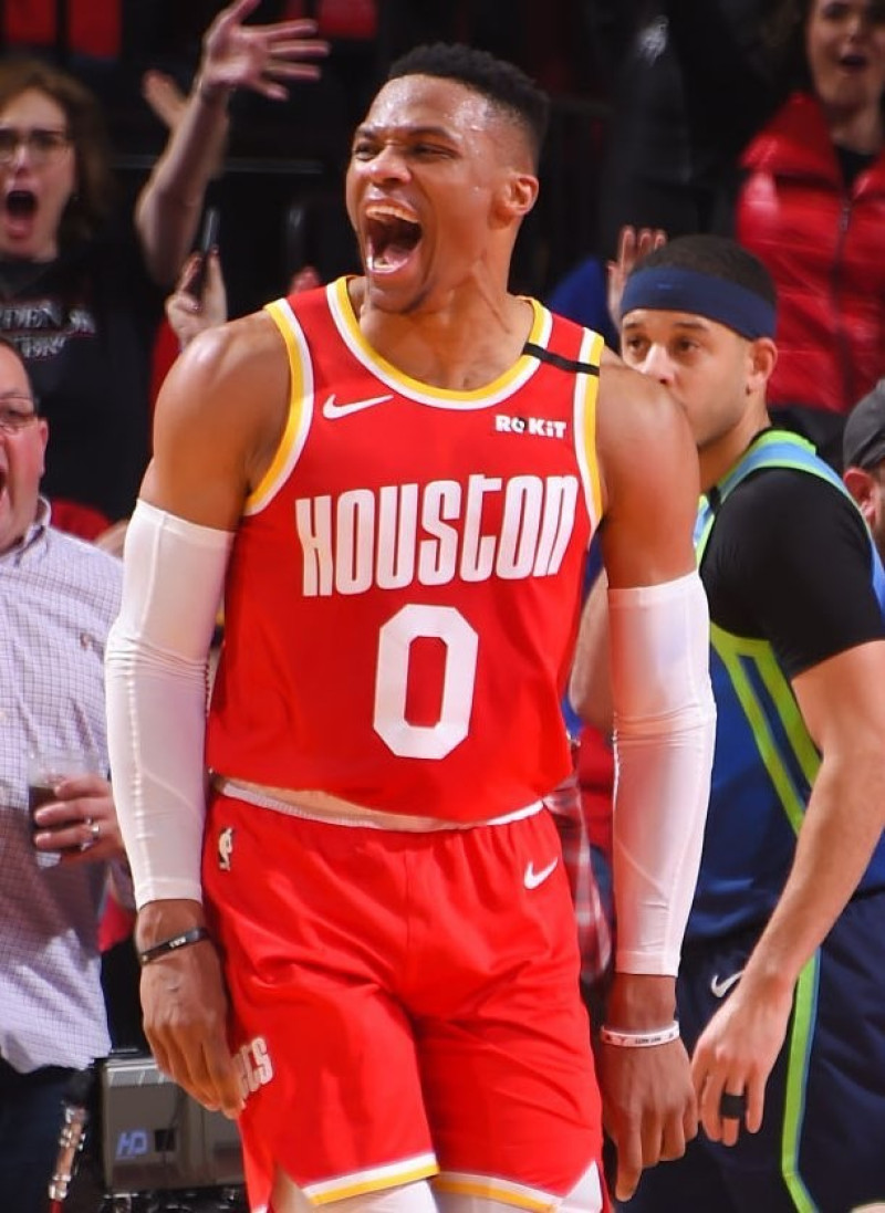 Russell Westbrook llegó a los 20 mil puntos de por vida en el baloncesto de la NBA.