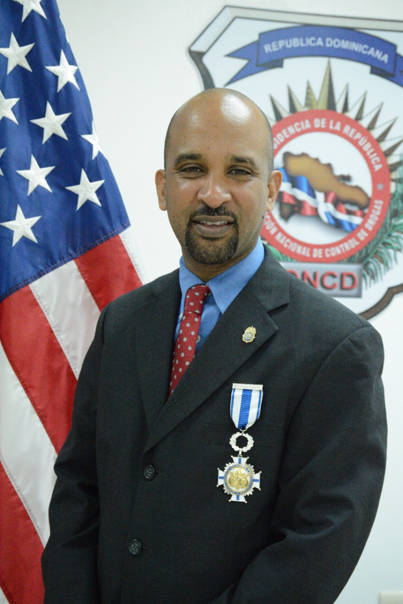 Evaristo Cedeño, agente especial de la DEA. Foto: Fuente Externa.