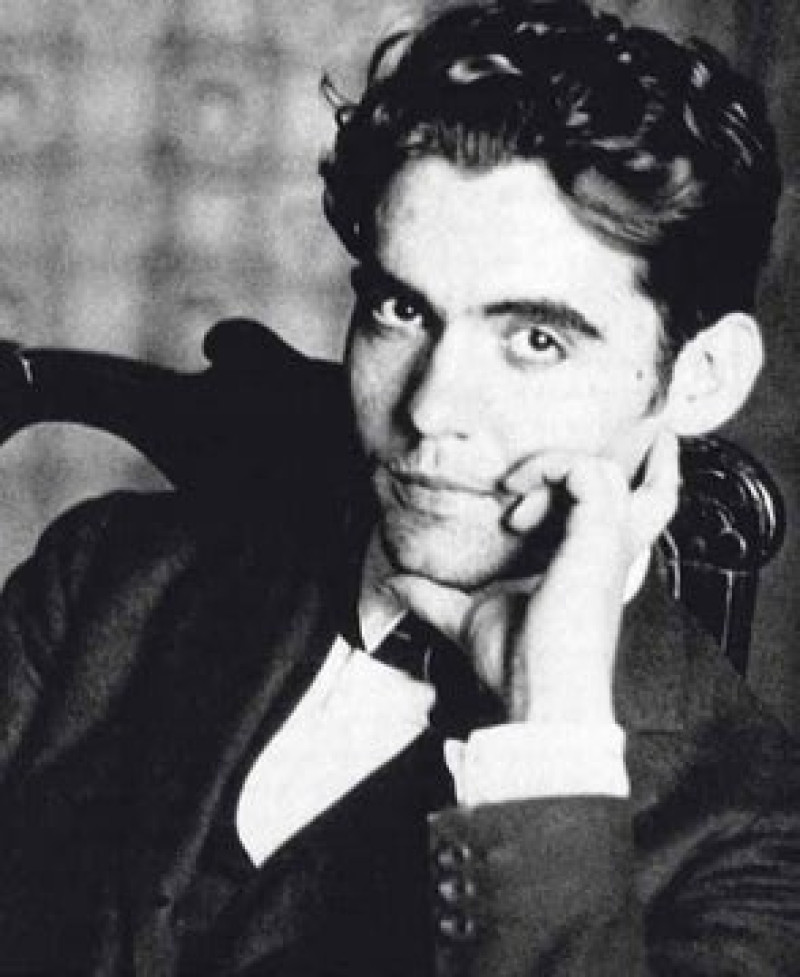 Fotografía del escritor Federico García Lorca.
