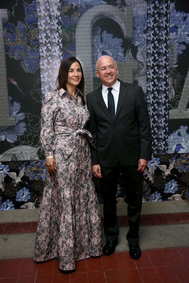 Elizabeth Burgos y Francisco Domínguez Brito