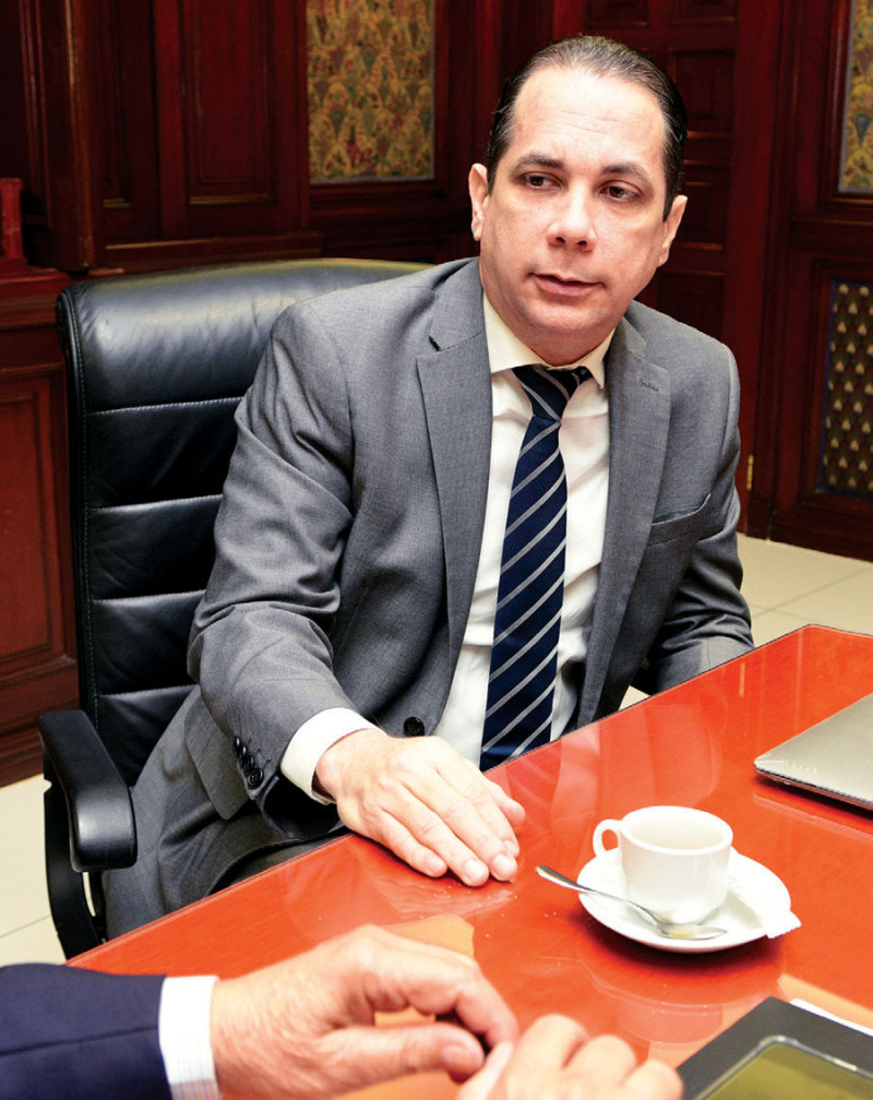 Sandy Filpo, presidente de la Asociación de Comerciantes e Industriales de Santiago (ACIS).
