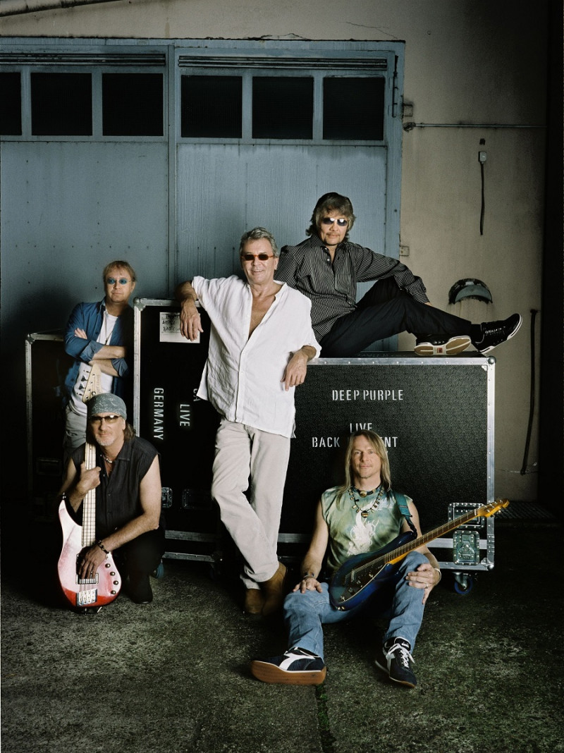 6.-Los legendarios Deep Purple.