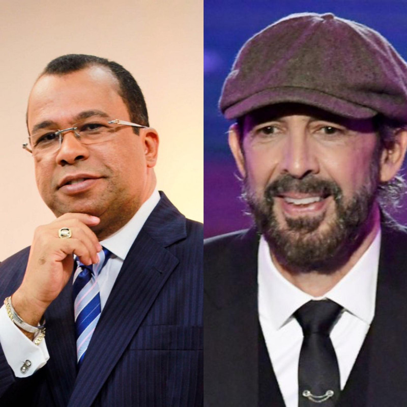 Euri Cabral y Juan Luis Guerra