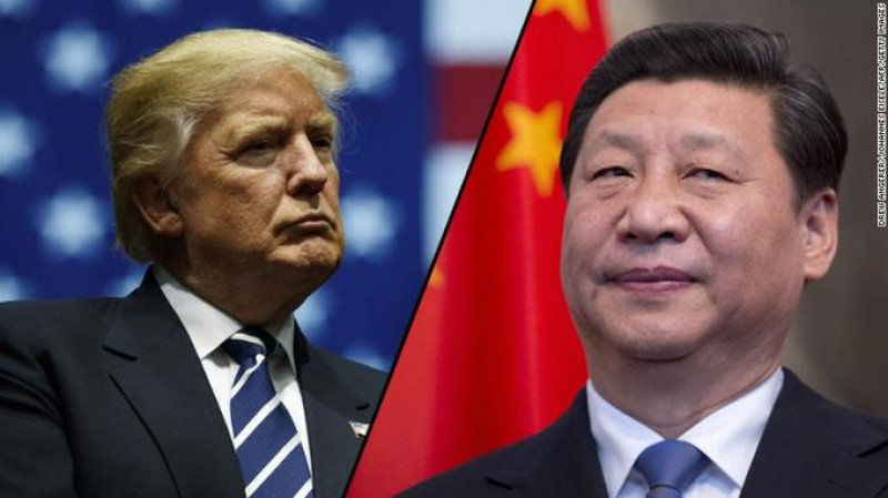 En la imagen: el presidente estadounidense Donald Trump (izquierda) y el presidente de la República Popular de China, Xi Jinping. Foto: CNN.