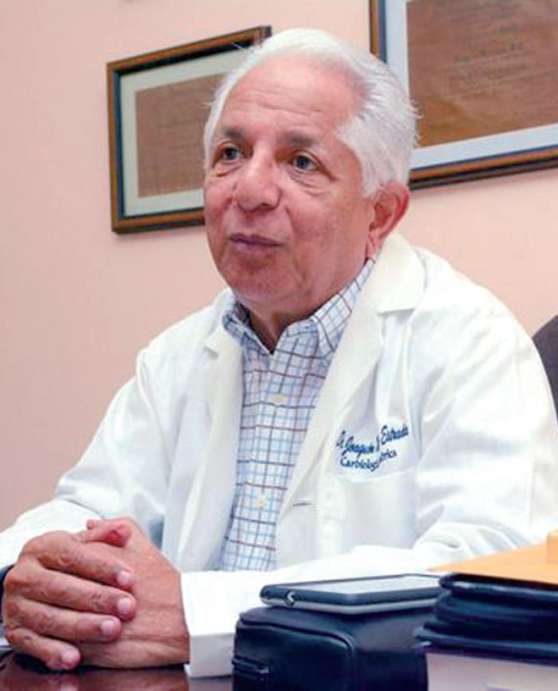 Dr. Joaqun Mendoza Estrada, cardiólogo pediatra.