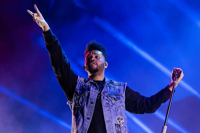 En la imagen, el cantante canadiense The Weeknd. EFE/Ignacio Brotons/Archivo