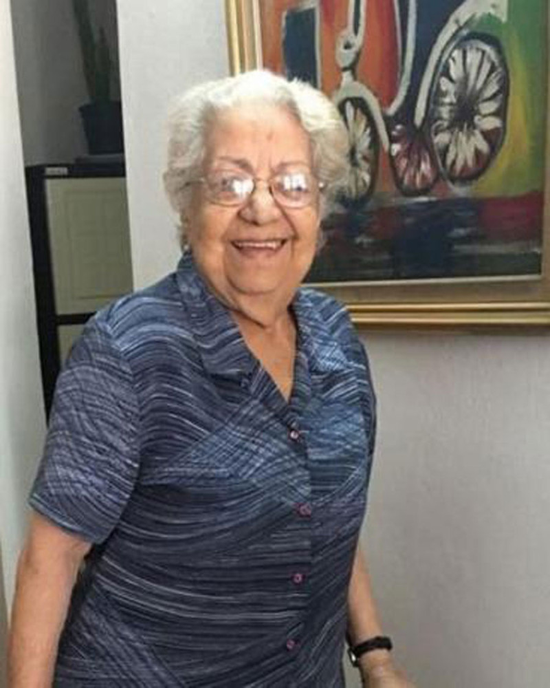 Luz María Durán, de 101 años, testigo del ciclón.