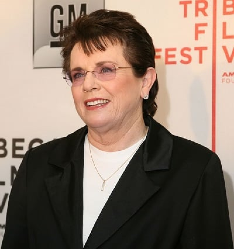 Billie Jean King, es la principal figura del grupo.