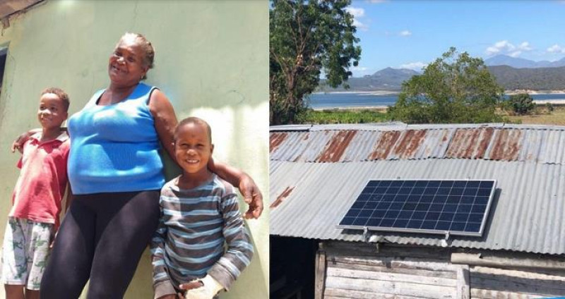 Todo comenzó con un proyecto de paneles solares para cada vivienda de la comunidad de Sabana Yegua Viejo, en la provincia de Azua. NPF