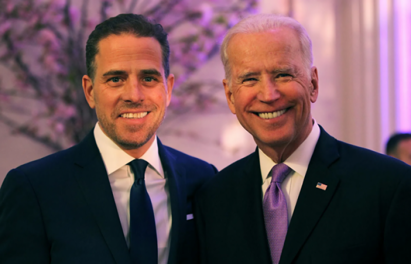 Hunter y Joe Biden. Foto: New York Post