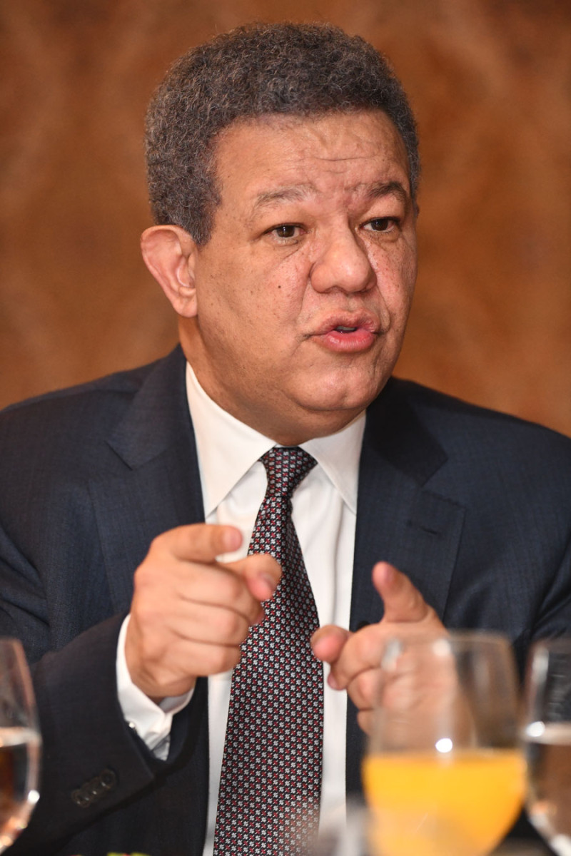 Leonel Fernández, expresidente de la República.
