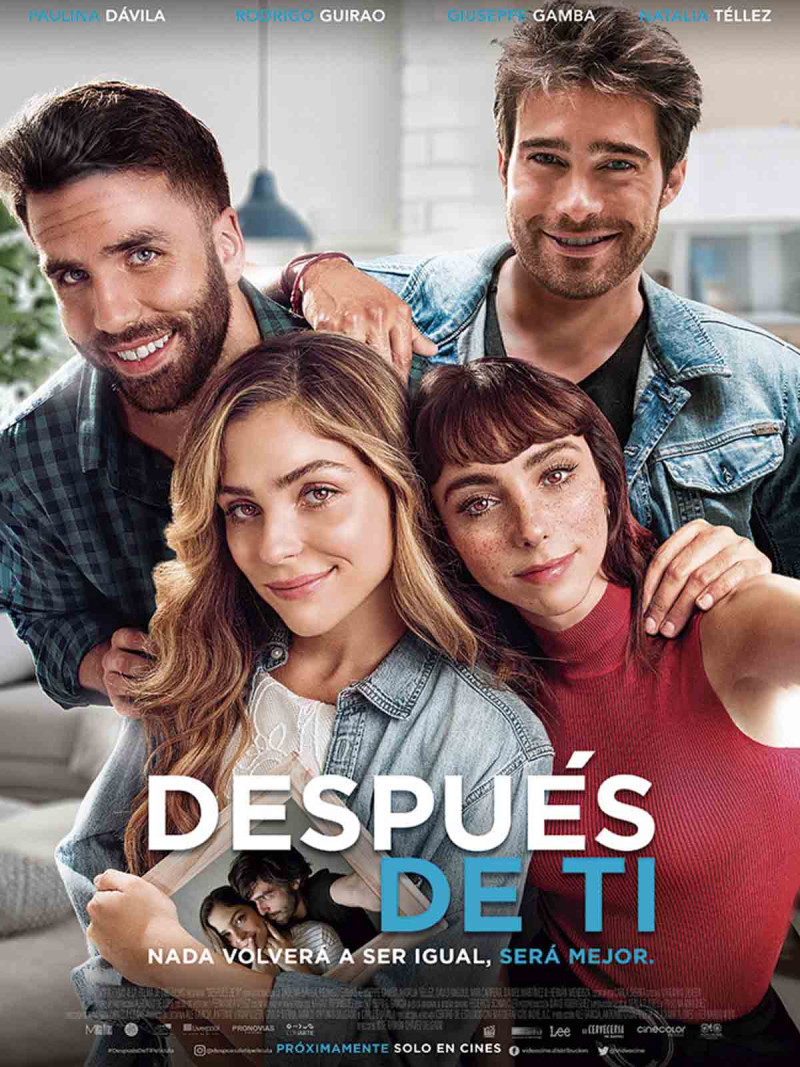 Cartel de la película " Después de ti". (Foto: SensaCine.com.mx)