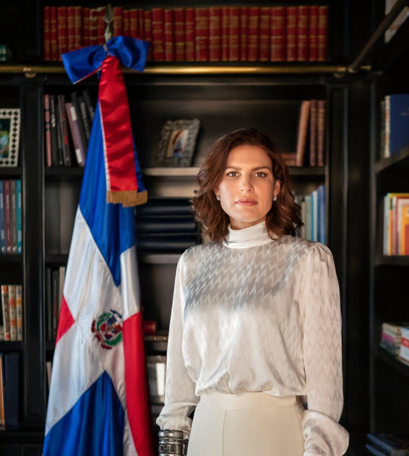 La Embajadora Dominicana en México, María Isabel Castillo